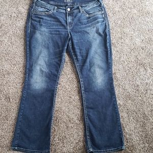 Silver Jeans plus Suki Boot Cut Size 22